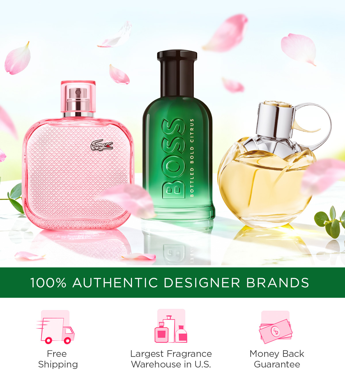 Petals fall around popular scents during spring savings