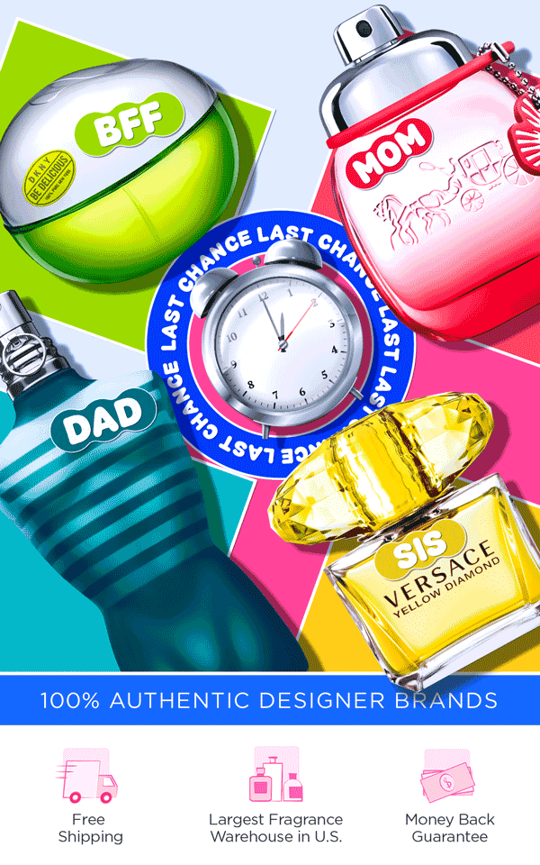 Best-selling fragrances labeled to give to friends and family during sale event