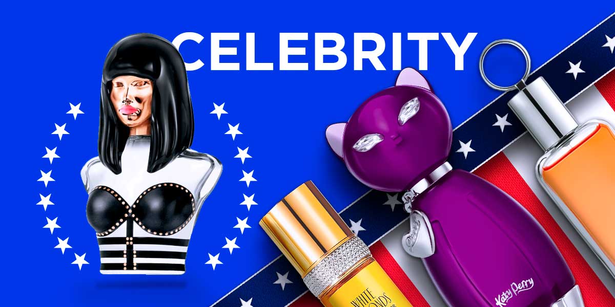 Display of celebrity scents