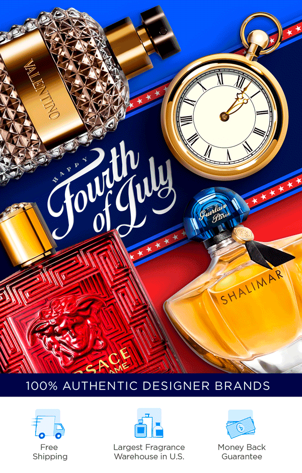 Time to save on best-selling fragrances for Fourth of July