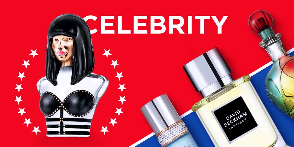 Display of celebrity scents