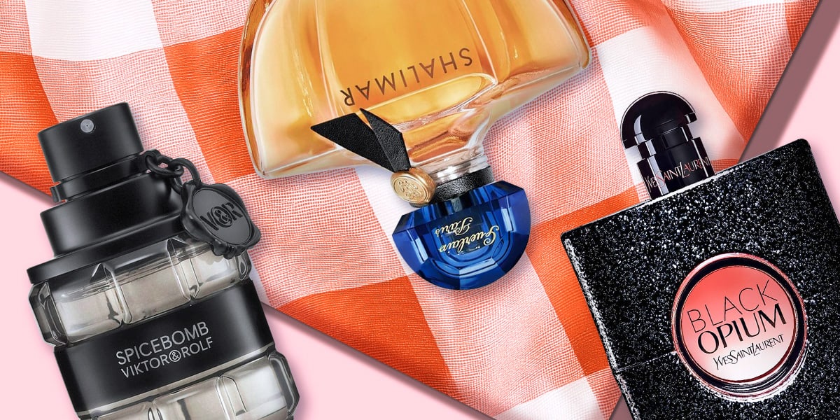 A row of new fragrances