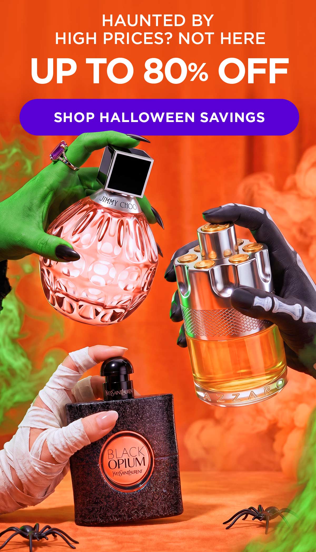 Haunted by High Prices? Not Here. Up to 80% Off. Shop Halloween Savings.