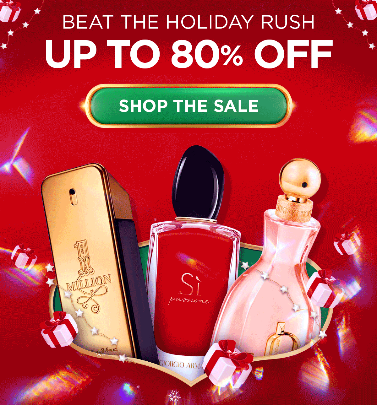 Your Holiday Haul Starts Here. Up to 80% Off