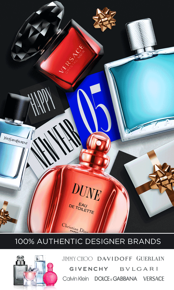 Countdown to New Year savings on popular fragrances