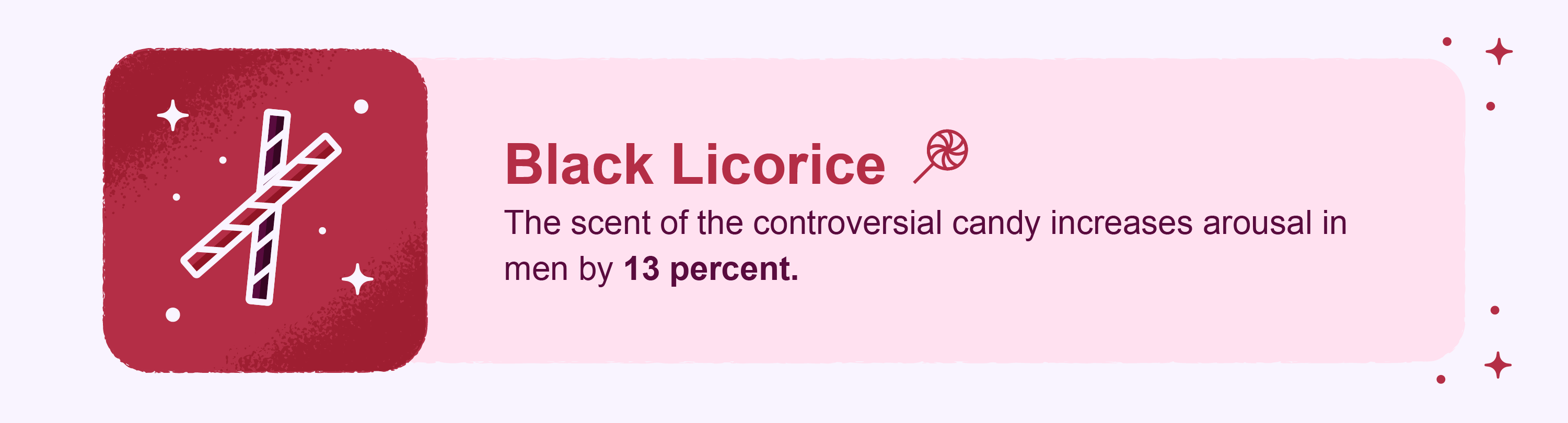 black licorice scent fact
