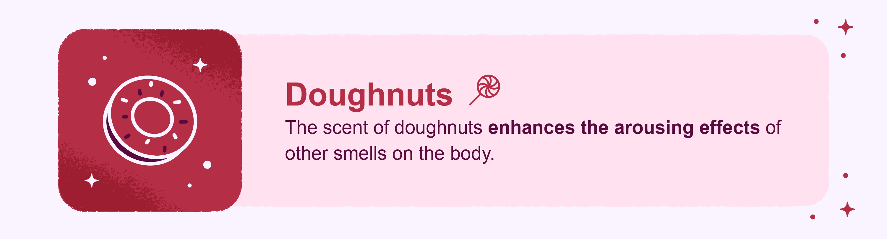 doughnut scent fact