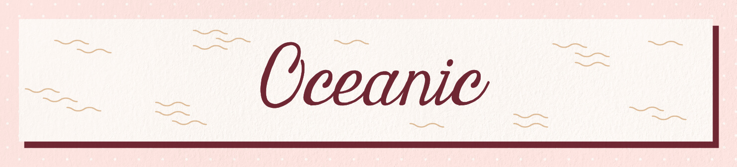 oceanic wedding scents header image