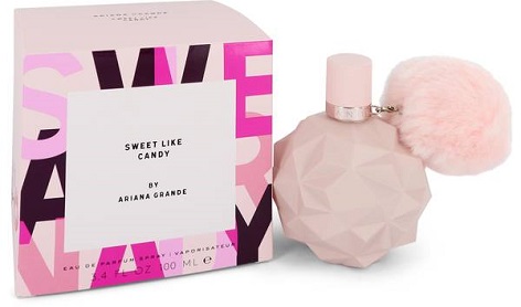 the sweet scent of her perfume