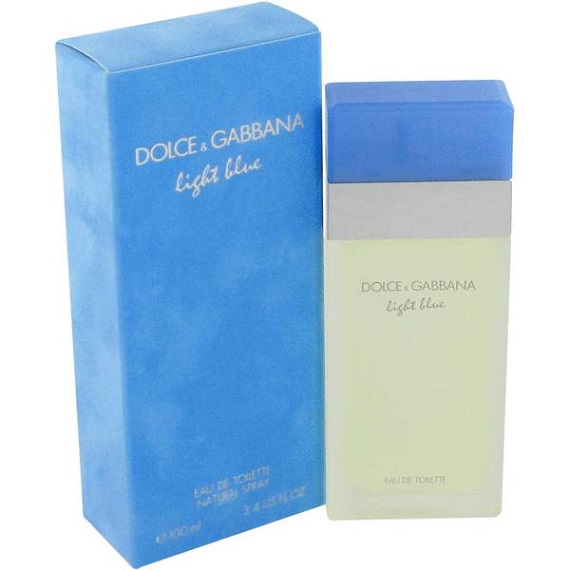 dolce and gabbana light blue perfume 3.3 oz