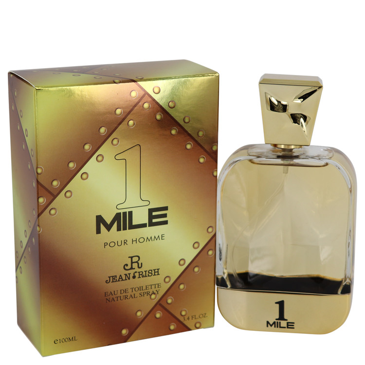 1 Mile Pour Homme Eau De Toilette Spray By Jean Rish 3.4oz