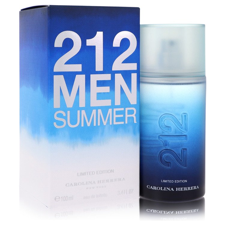212 Summer Eau De Toilette Spray (Limited Edition) By Carolina Herrera 3.4oz