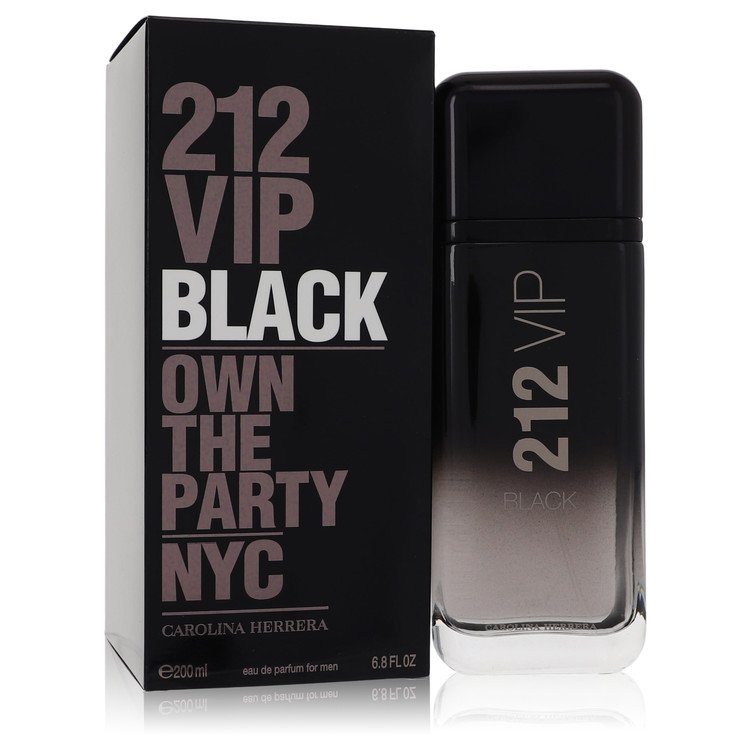 212 Vip Black Eau De Parfum Spray By Carolina Herrera 6.8oz
