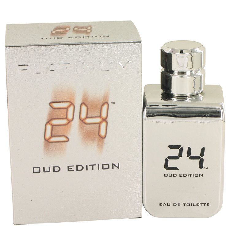 24 Platinum Oud Edition Eau De Toilette Concentree Spray (Unisex) By ScentStory 3.4oz