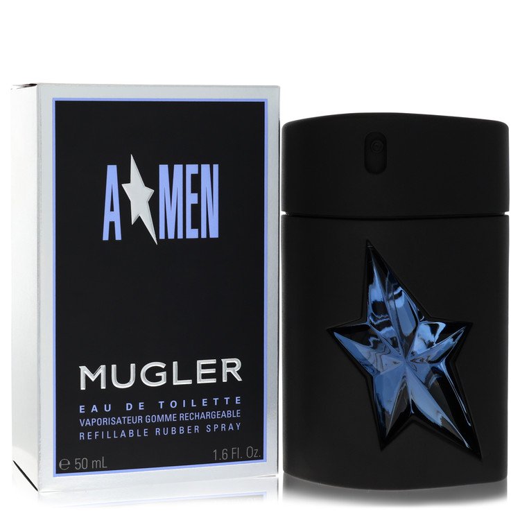 Angel Eau De Toilette Spray Refillable (Rubber Flask) By Thierry Mugler 1.7oz