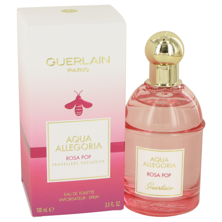 Aqua Allegoria Rosa Pop Eau De Toilette Spray By Guerlain 3.3oz