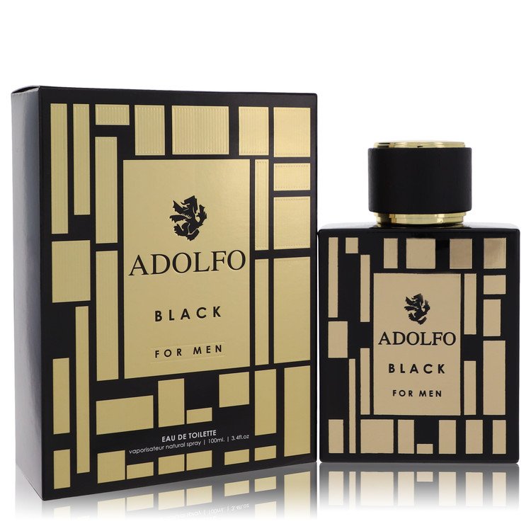 Adolfo Black Eau De Toilette Spray By Adolfo 3.4oz