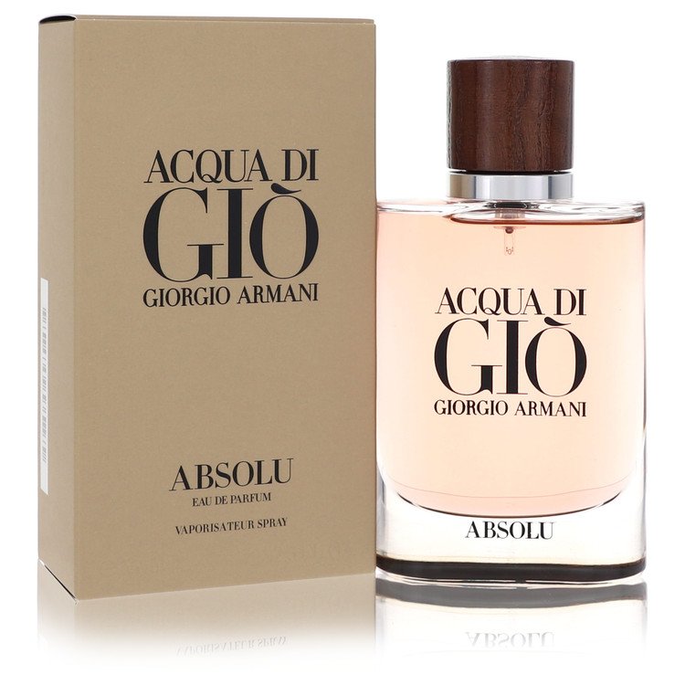 Acqua Di Gio Absolu Eau De Parfum Spray By Giorgio Armani 2.5oz