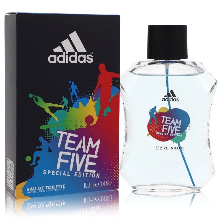 Adidas Team Five Eau De Toilette Spray By Adidas 3.4oz