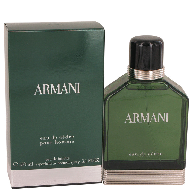 Armani Eau De Cedre Eau De Toilette Spray By Giorgio Armani 3.4oz