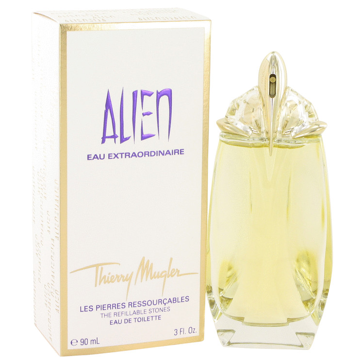 Alien Eau Extraordinaire Eau De Toilette Spray Refillable By Thierry Mugler 3.0oz