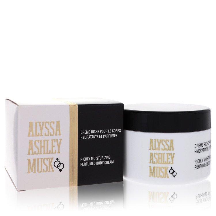 Alyssa Ashley Musk Body Cream By Houbigant 8.5oz