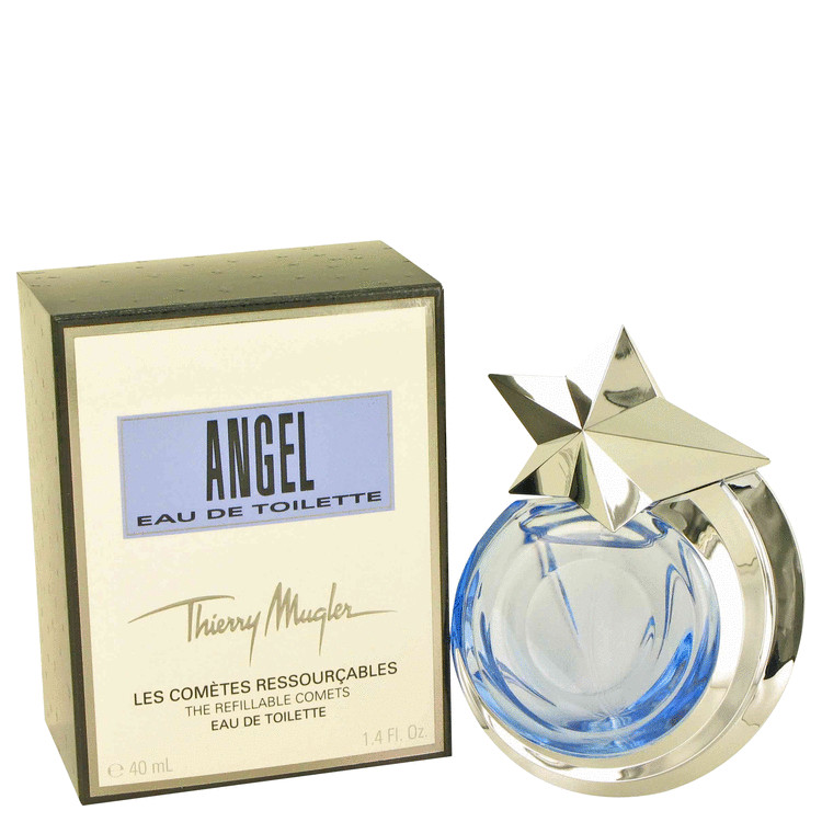 Angel Eau De Toilette Spray Refillable By Thierry Mugler 1.4oz