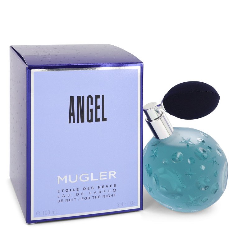Angel Etoile Des Reves Eau De Parfum De Nuit with Atomizer By Thierry Mugler 3.4oz