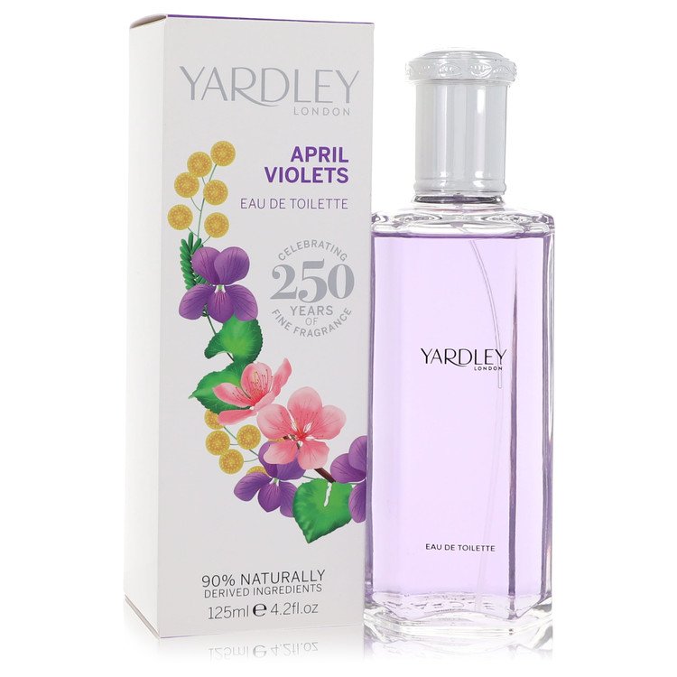 April Violets Eau De Toilette Spray By Yardley London 4.2oz
