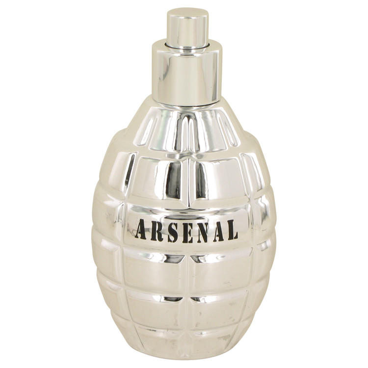 Arsenal Platinum Eau De Parfum Spray (Tester) By Gilles Cantuel 3.4oz