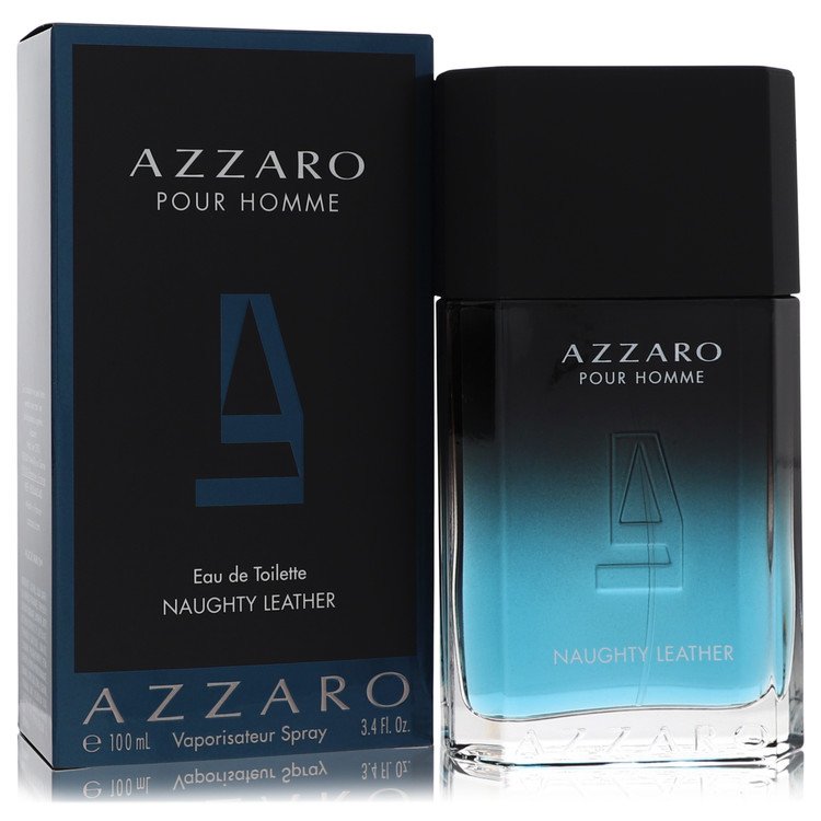 Azzaro Naughty Leather Eau De Toilette Spray By Azzaro 3.4oz