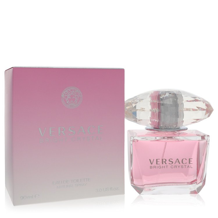 Bright Crystal Eau De Toilette Spray By Versace 3.0oz