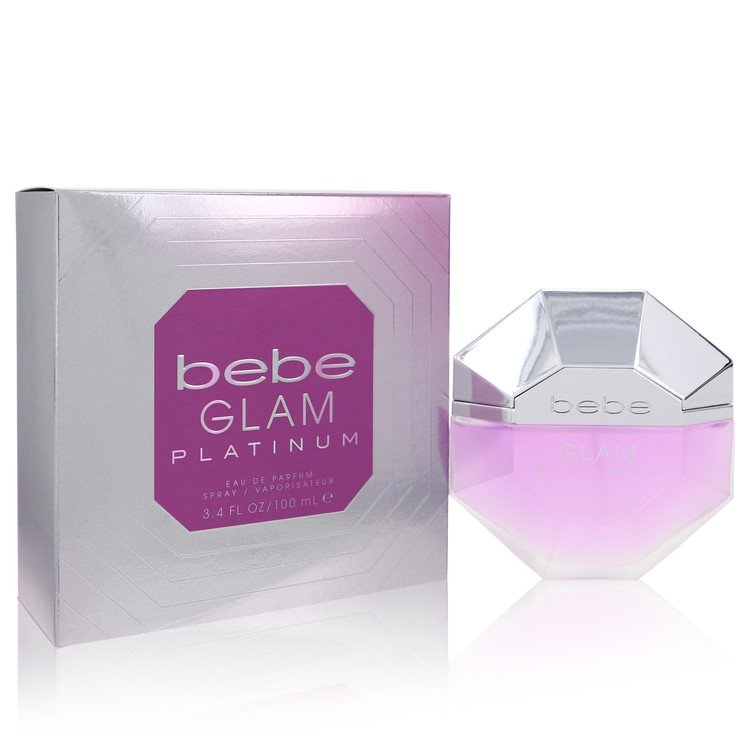 Bebe Glam Platinum Eau De Parfum Spray By Bebe 3.4oz