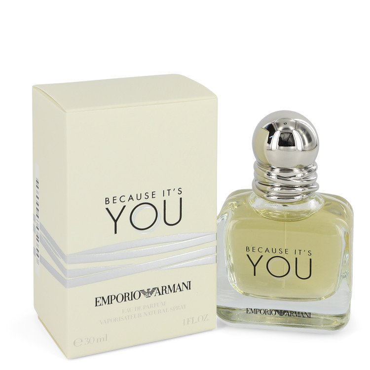 Because It`s You Eau De Parfum Spray By Giorgio Armani 1.0oz