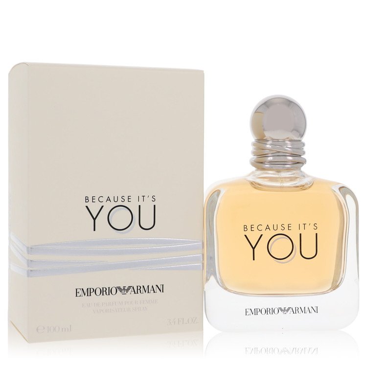 Because It`s You Eau De Parfum Spray By Giorgio Armani 3.4oz