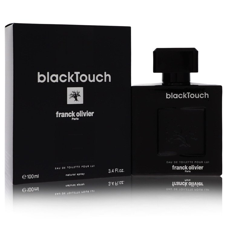 Black Touch Eau De Toilette Spray By Franck Olivier 3.4oz