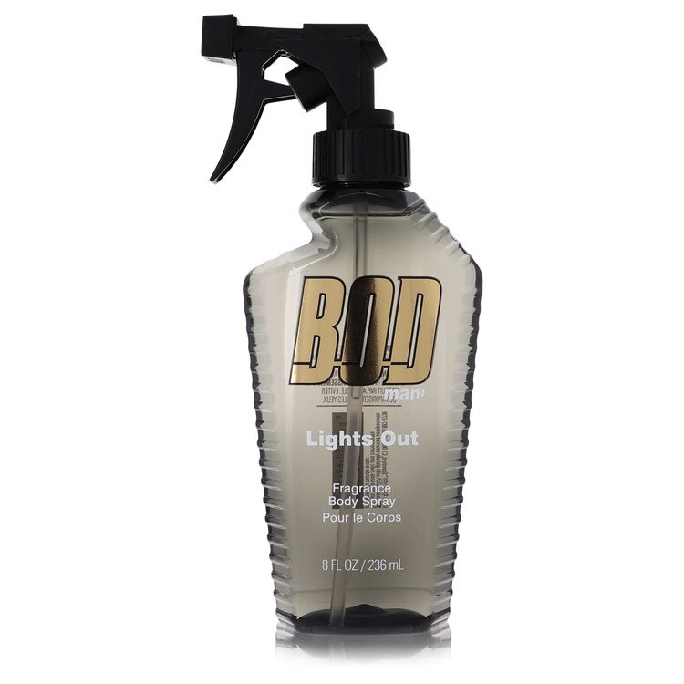 Bod Man Lights Out Body Spray By Parfums De Coeur 8.0oz