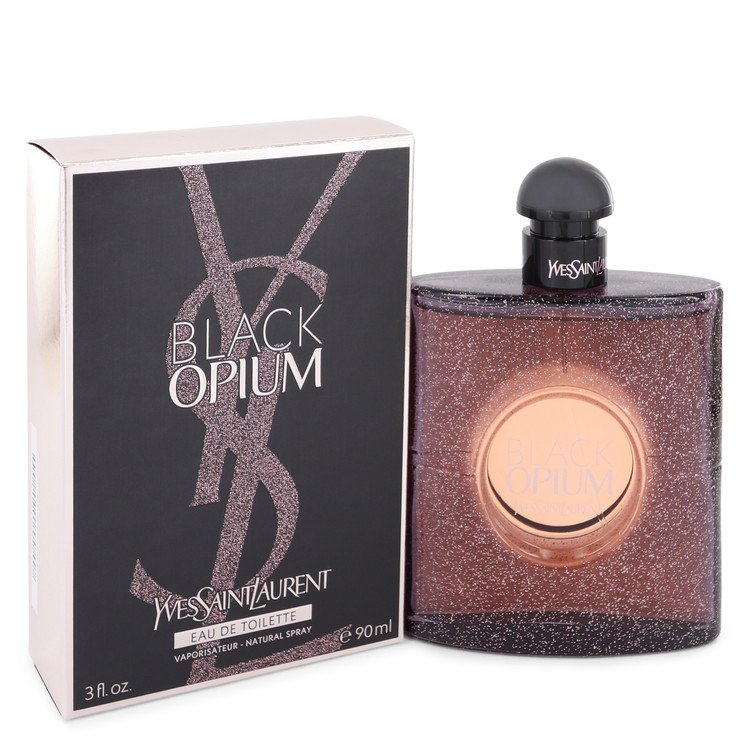 Black Opium Eau De Toilette 2018 (Glowing Edition) By Yves Saint Laurent 3.0oz