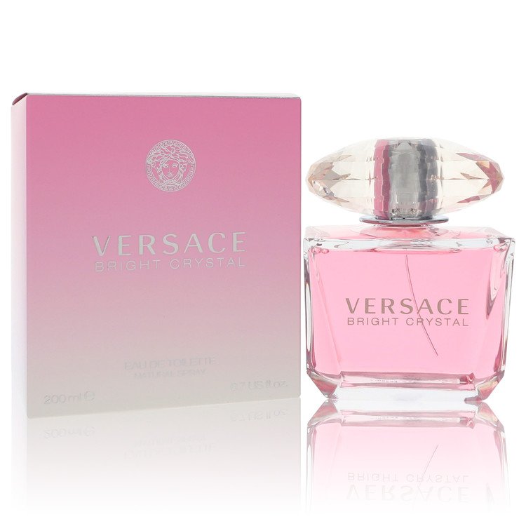 Bright Crystal Eau De Toilette Spray By Versace 6.7oz