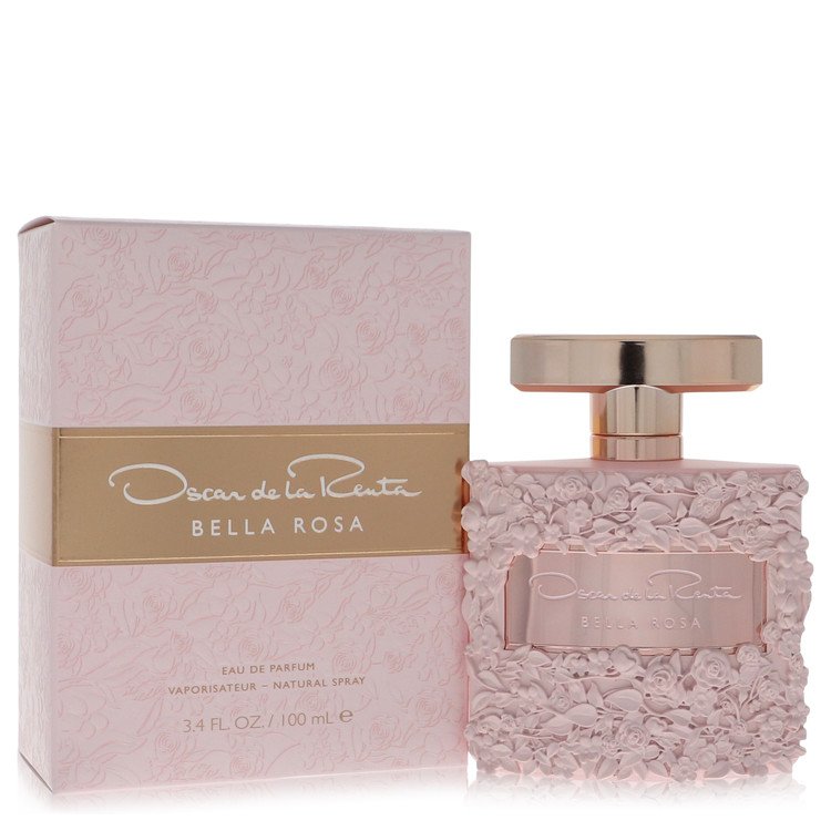 Bella Rosa Eau De Parfum Spray By Oscar De La Renta 3.4oz