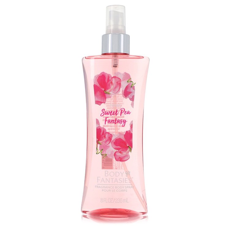 Body Fantasies Signature Pink Sweet Pea Fantasy Body Spray By Parfums De Coeur 8.0oz