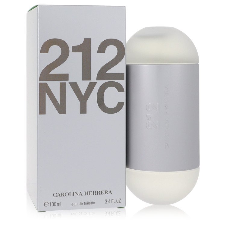 212 Eau De Toilette Spray (New Packaging) By Carolina Herrera 3.4oz