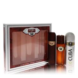Cuba Gold Cologne By Fragluxe Gift Set