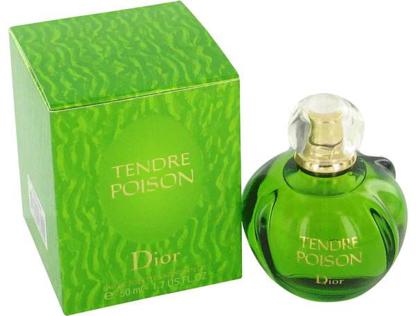 poison perfume green bottle