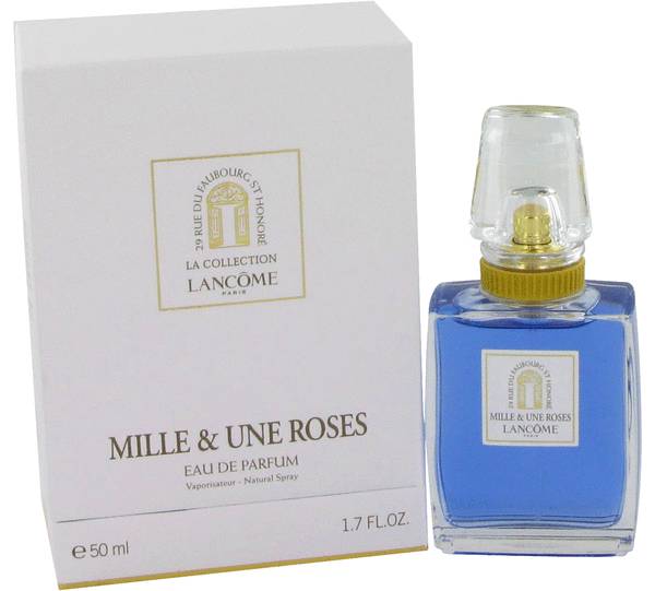 lancome perfume blue bottle