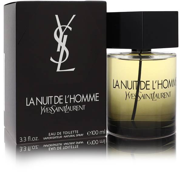 YSL Lanuit de L'Homme Eau de Toilette Spray 3.3 oz