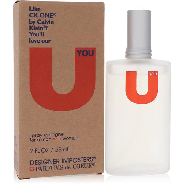 Designer Imposters U Spray Cologne for Men or Women 2 fl oz 59 ml