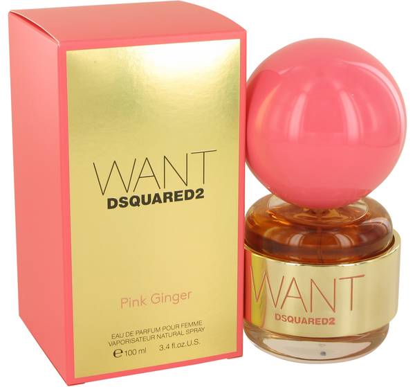 Dsquared parfum want store pink ginger