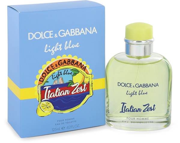 dolce and gabbana lemon zest perfume