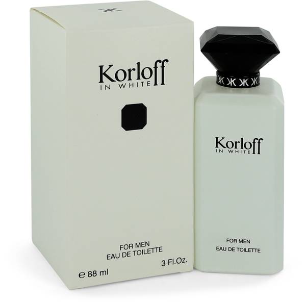 perfume in white